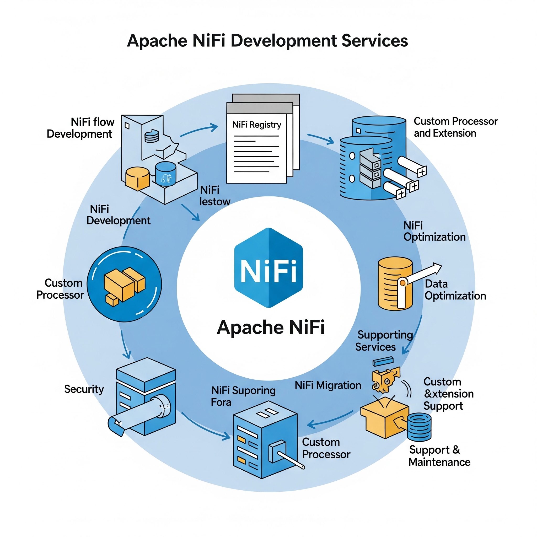 Apache NiFi Development Company Data Integration Automation Experts